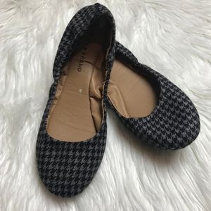 Lucky Brand Houndstooth Erin flats